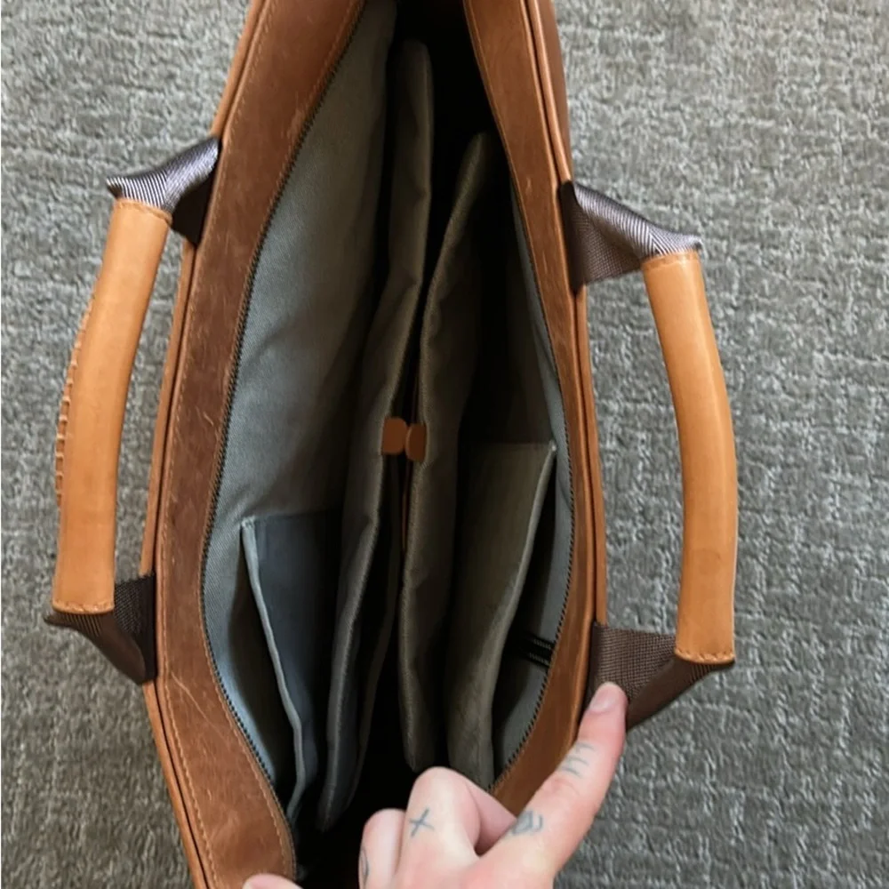 Cole Haan Tan Leather Tote